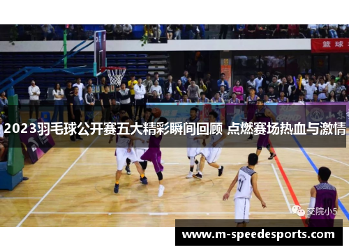 2023羽毛球公开赛五大精彩瞬间回顾 点燃赛场热血与激情